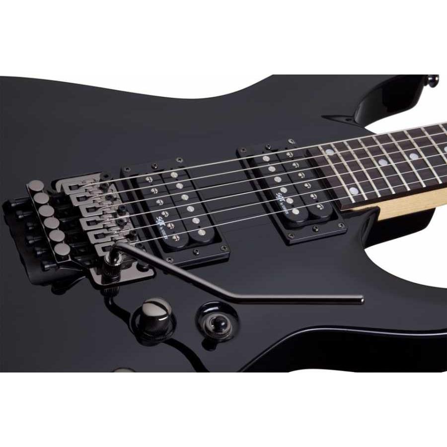 Schecter SGR C-1 FR Elektro Gitar (Gloss Black)