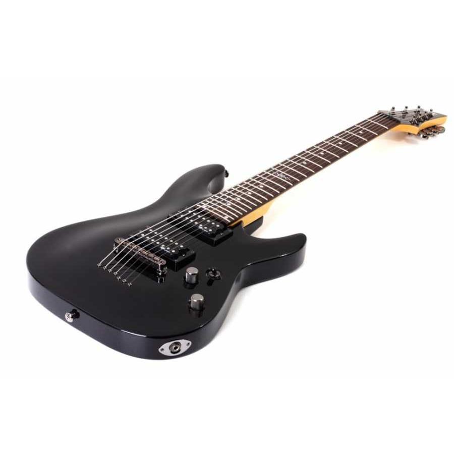 Schecter SGR C-7 Elektro Gitar (Gloss Black)