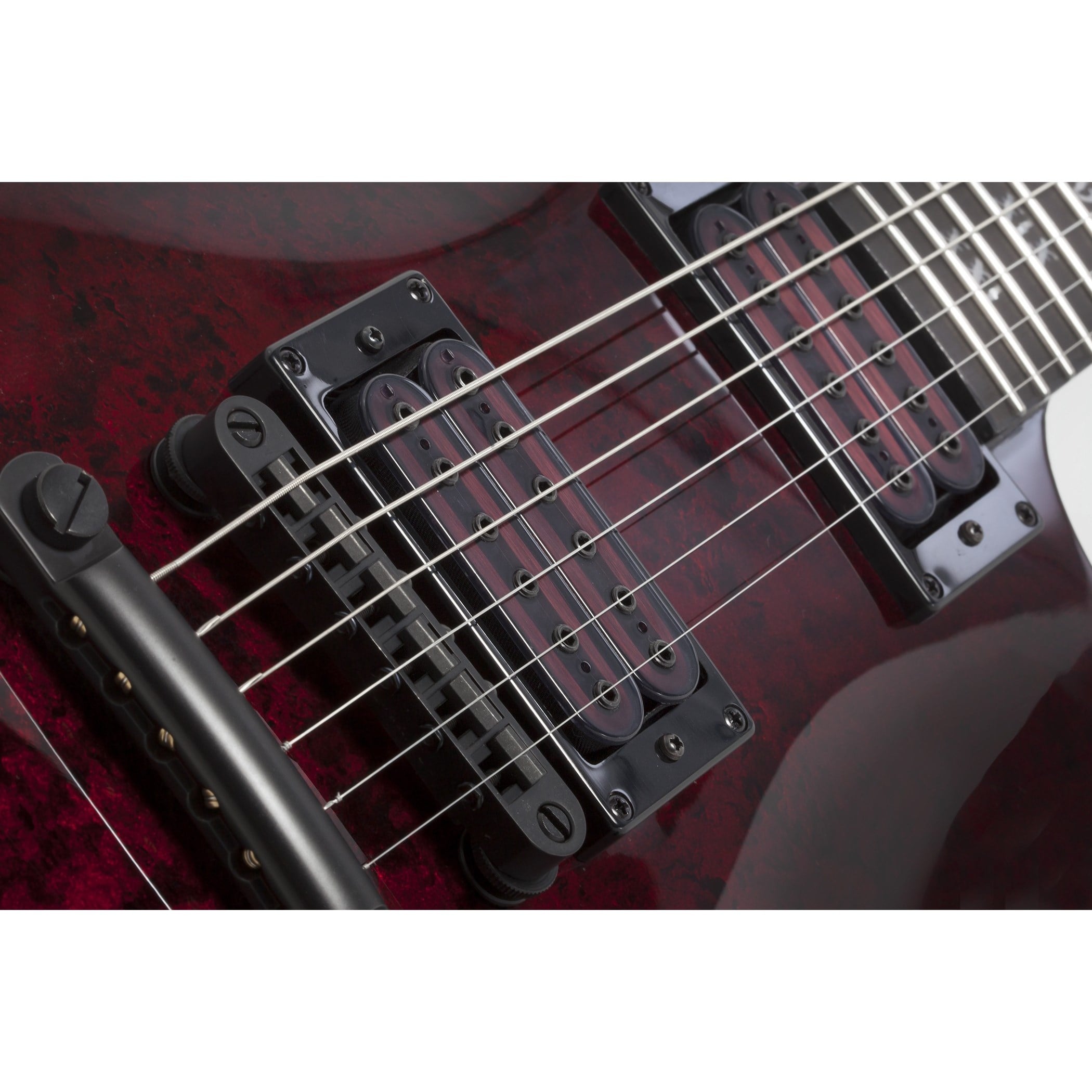 Schecter Solo-II Apocalypse Elektro Gitar (Red Reign)