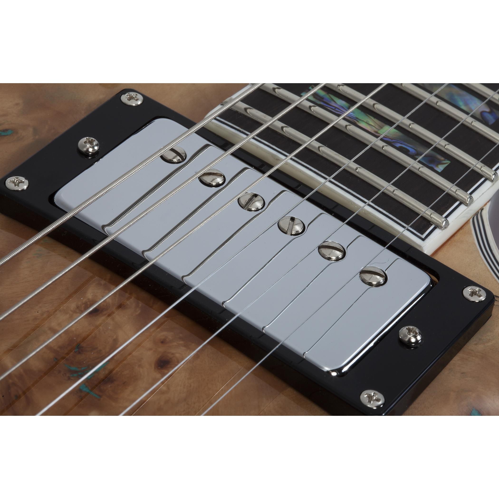 Schecter Solo II Custom Elektro Gitar (Gloss Natural)