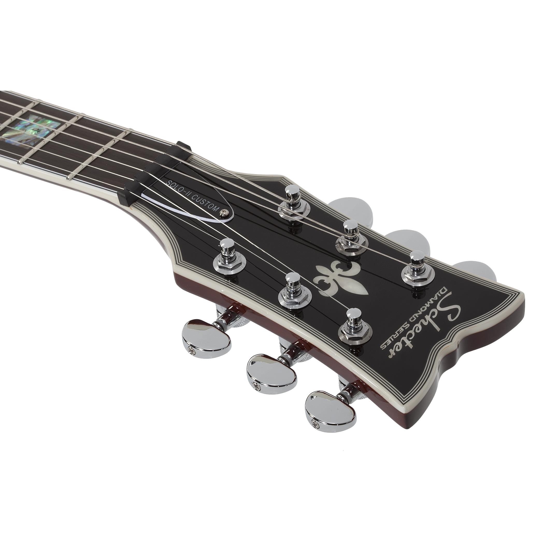 Schecter Solo II Custom Elektro Gitar (Gloss Natural)