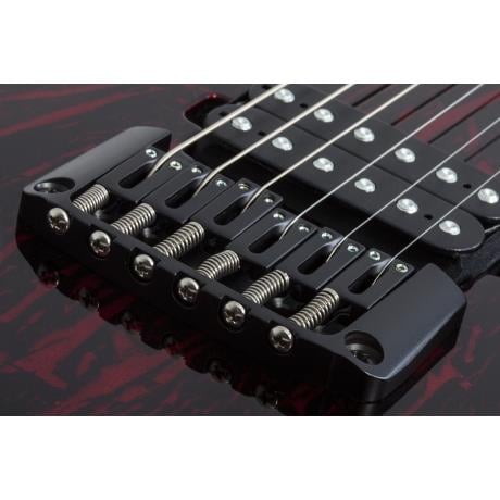 Schecter Sun Valley Super Shredder Exotic HT Ziricote Elektro Gitar (Natural)