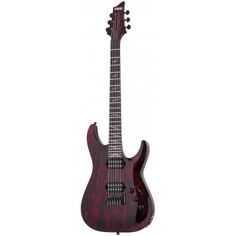 Schecter Sun Valley Super Shredder Exotic HT Ziricote Elektro Gitar (Natural)