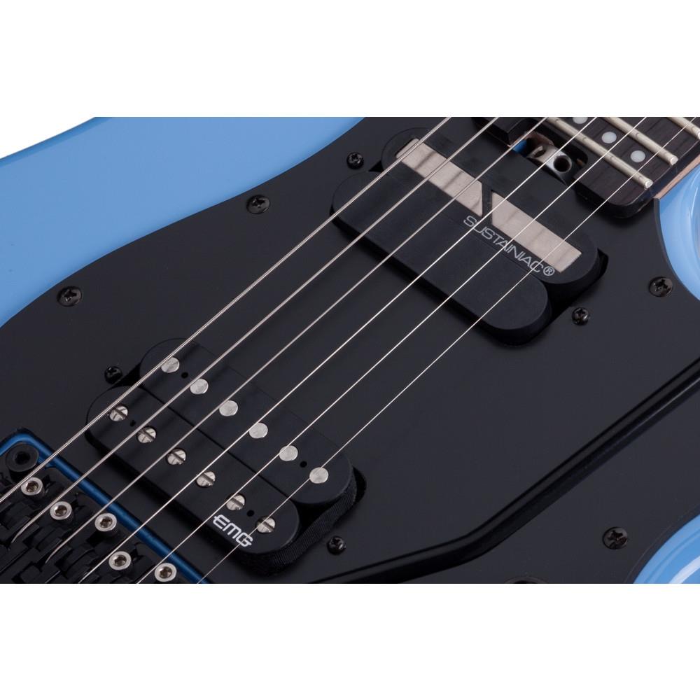 Schecter Sun Valley Super Shredder FR Sustaniac Elektro Gitar (Riviera Blue)