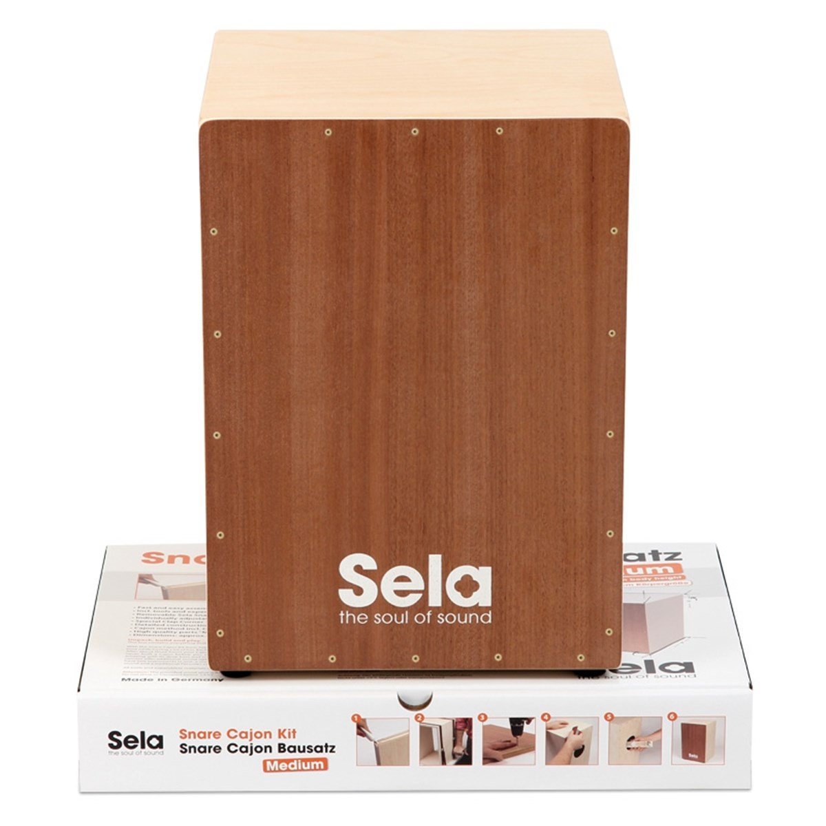 Sela SE 018 Medium Trampet Cajon Kit (Natural)