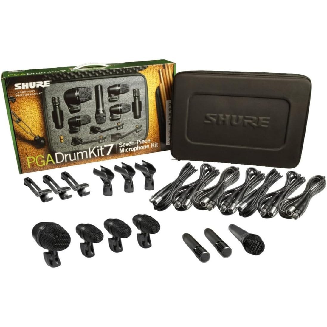 Shure PGA DRUMKIT7 7 Parçalı Davul Mikrofon Seti