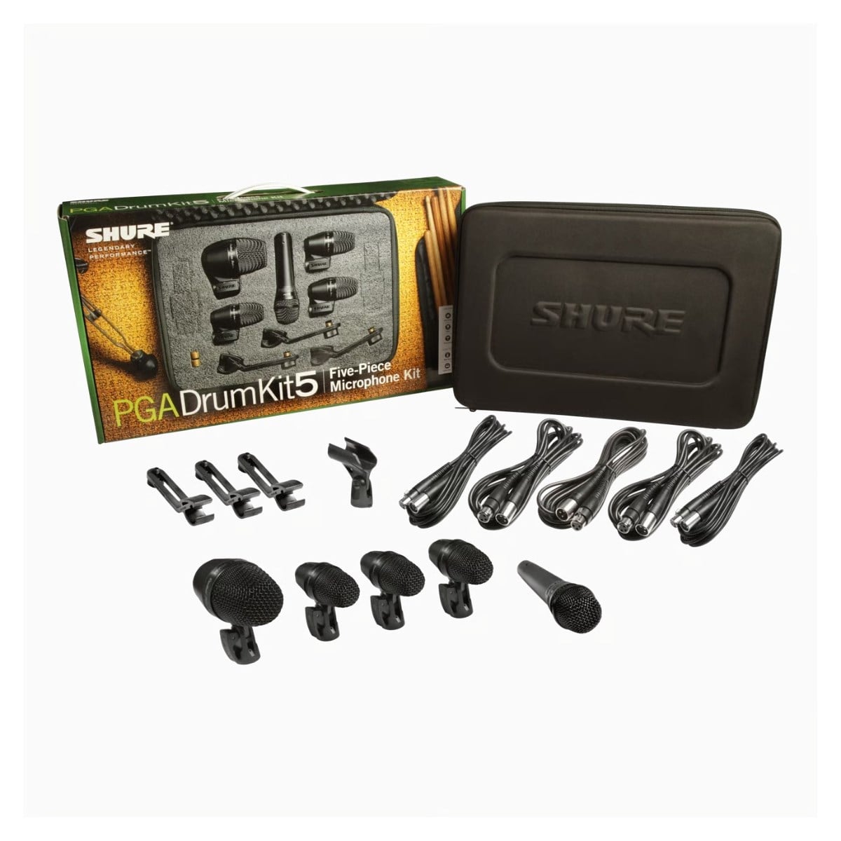 SHURE PGADRUMKIT5 Davul Mikrofon Seti