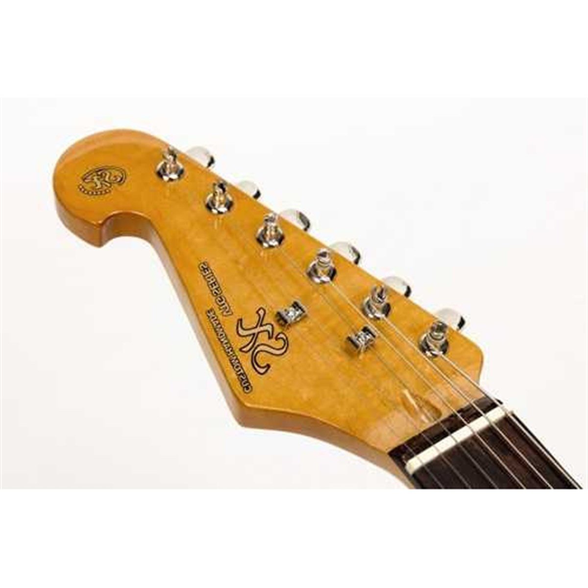 SX Stratocaster Solak Elektro Gitar (Siyah)