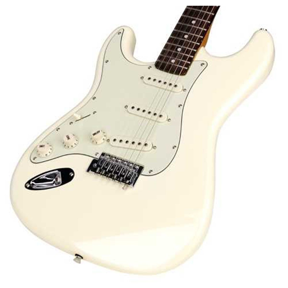 SX Stratocaster Solak Elektro Gitar (Vintage White)