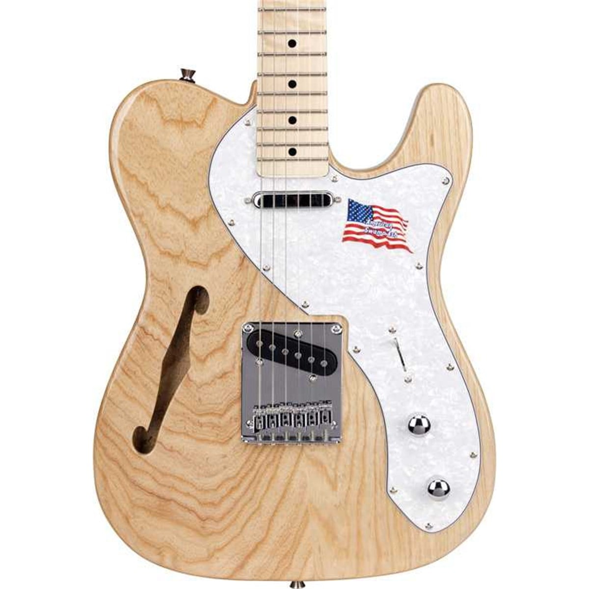 SX Telecaster Elektro Gitar (Naturel)