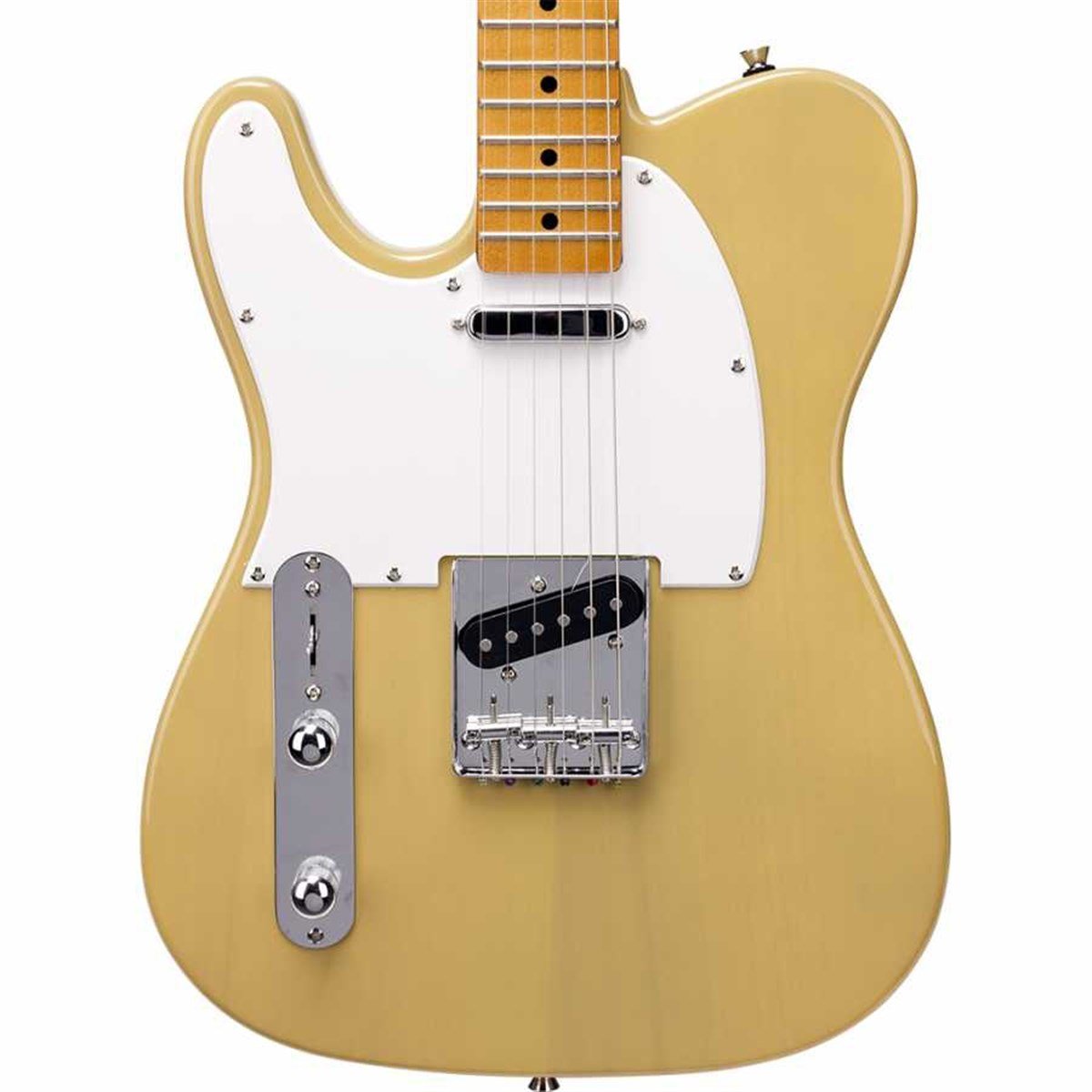 SX Telecaster Kasa Natural Solak Elektro Gitar