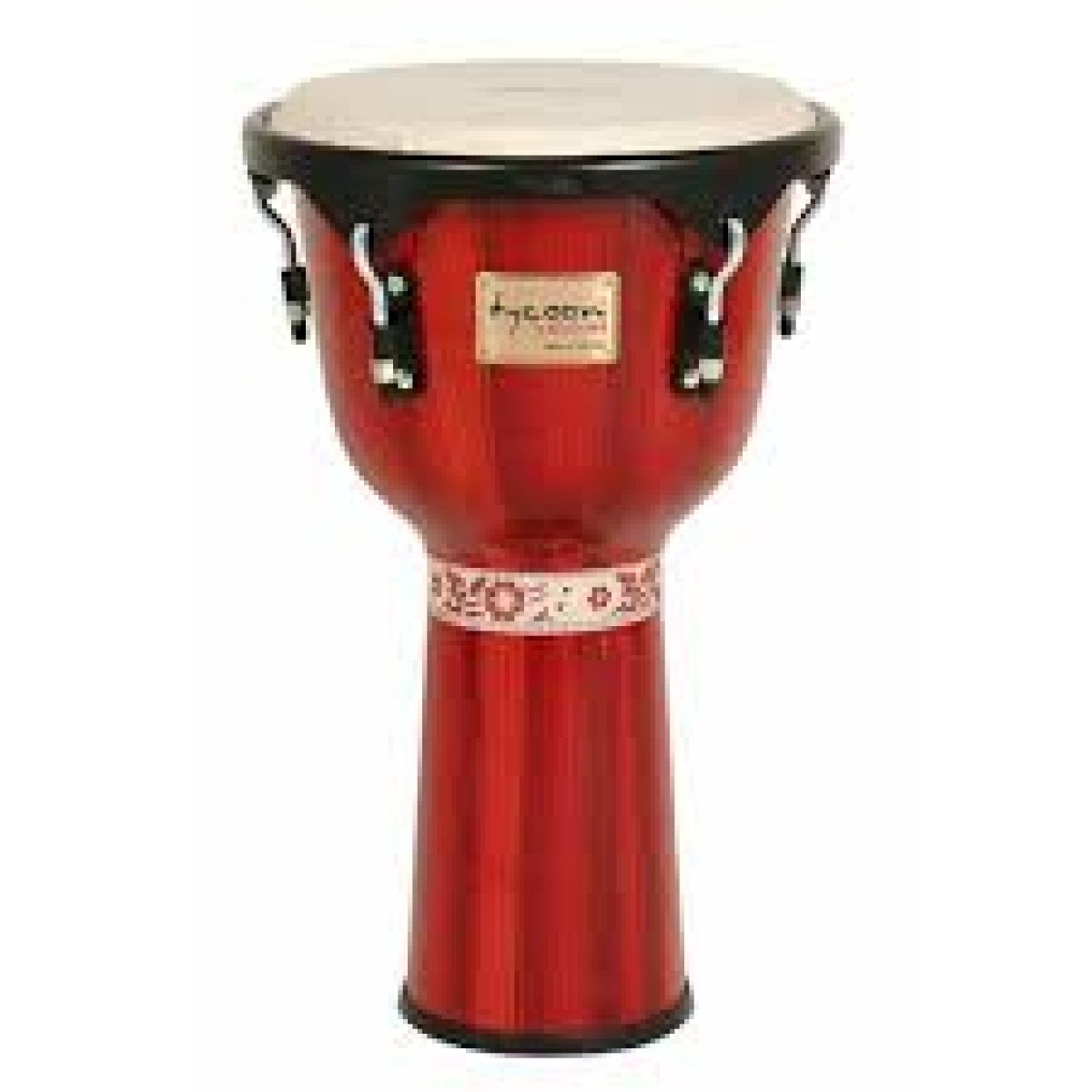 Tycoon Djmebe TJ-72-B-HP-R Artist Series Hand-Painted 12 Red