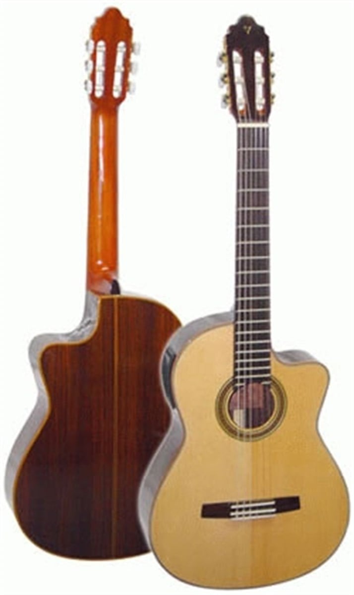 Valencia CG50CE Elektro Klasik Gitar