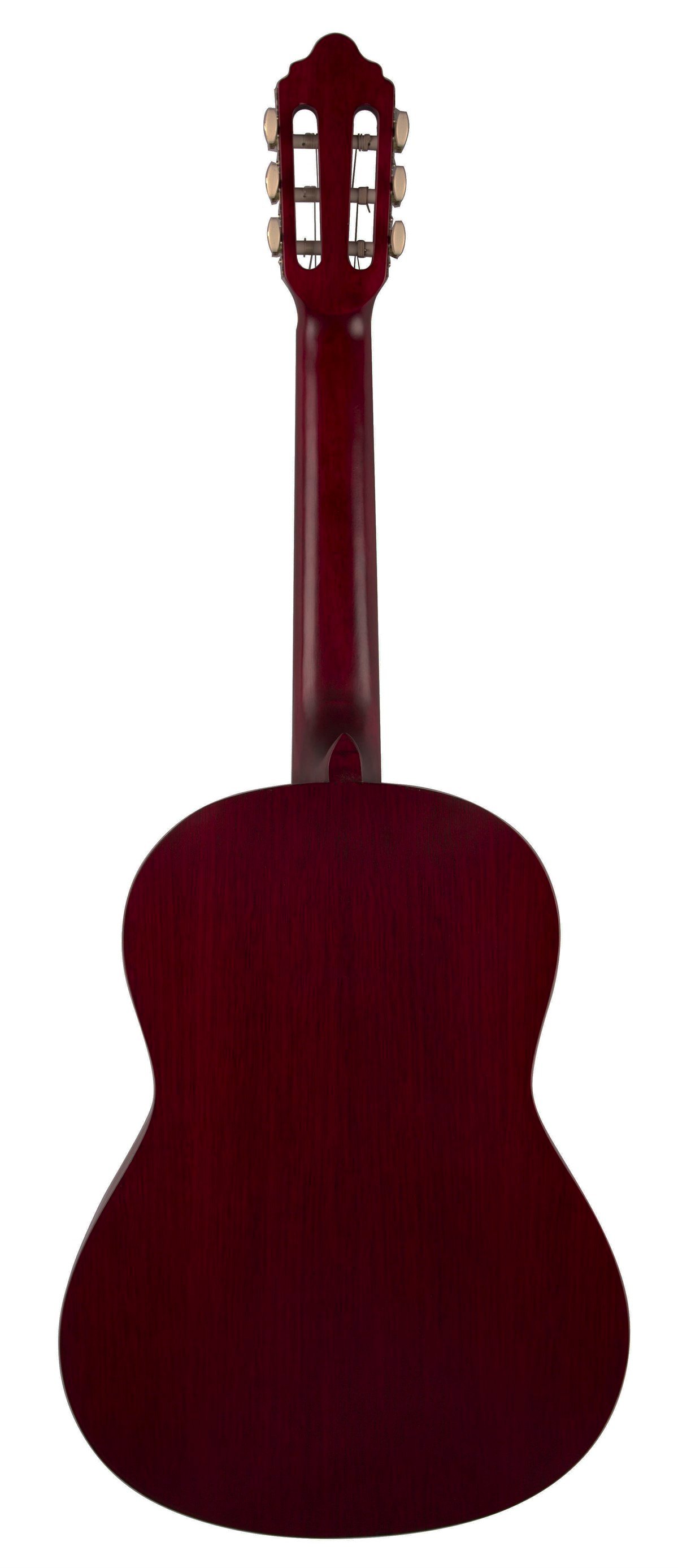 Valencia VC204TWR - Şeffaf Şarap Kırmızısı Mat Klasik Gitar (Kılıf+Pena)