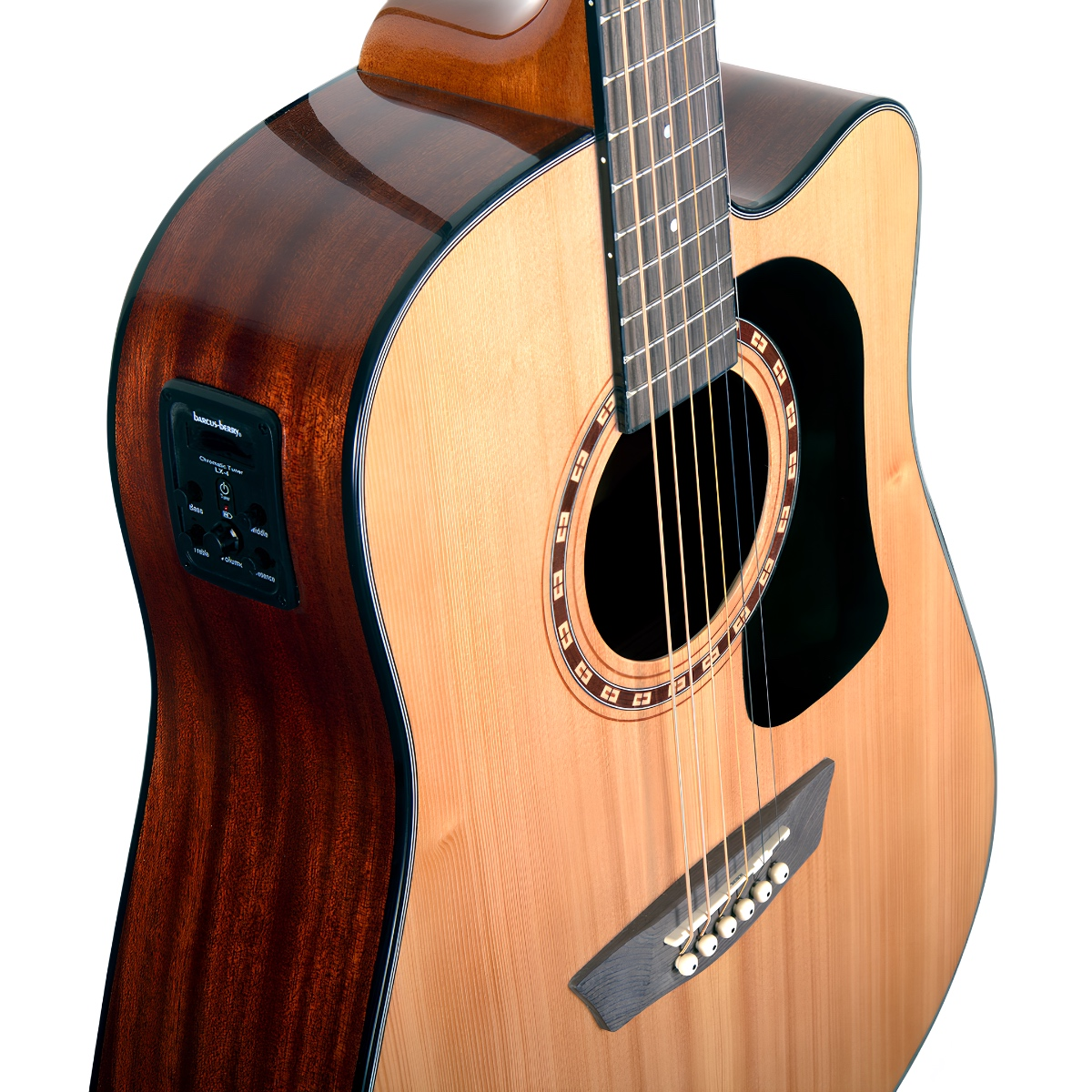 Washburn AD5CE Elektro Akustik Gitar Paketi