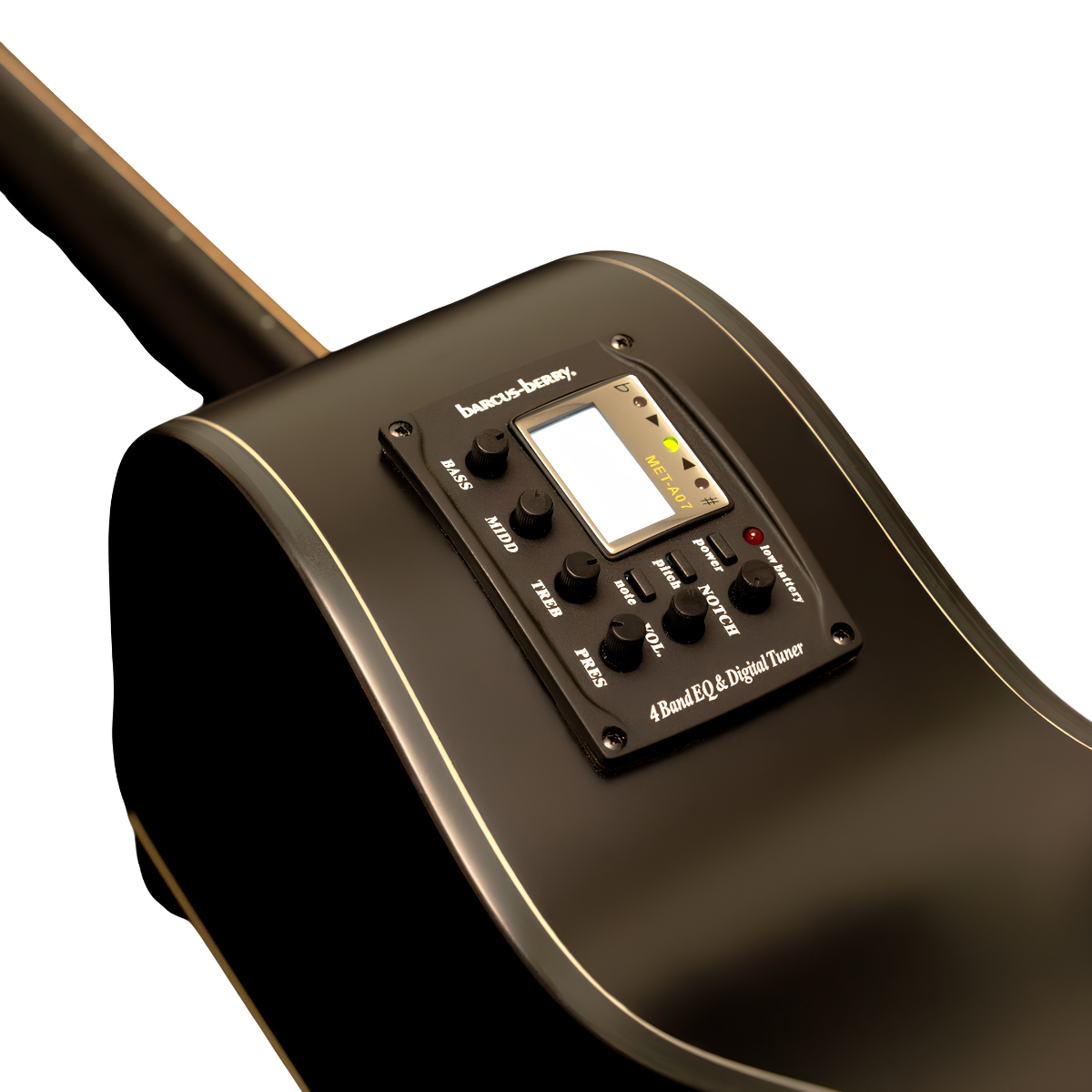 Washburn DFEACE Deep Forest Ebony Ace Elektro Akustik Gitar