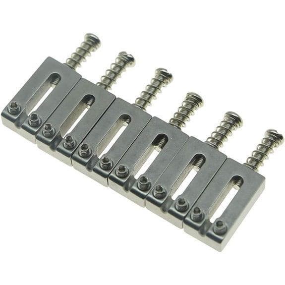 Wilkinson PS202 Elektro Gitar Paslanmaz Çelik Saddle Set 10,5mm