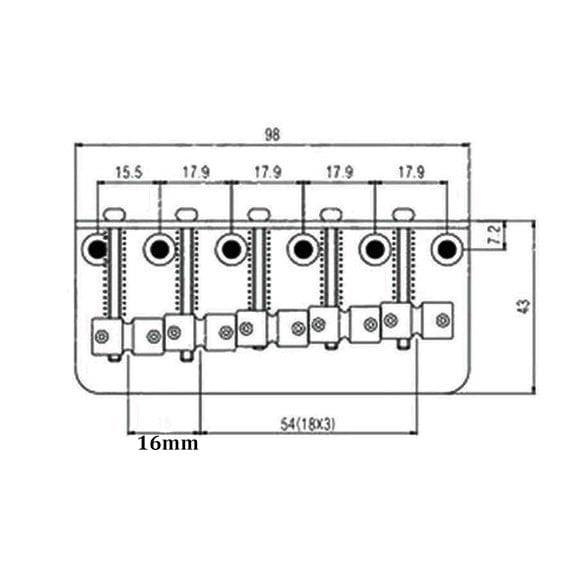 Wilkinson WBBC5GD 5 Tel Bas Köprüsü Altın