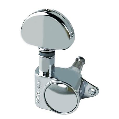 Wilkinson WJ303CR Grover Stil Akustik ve Elektro Gitar Burgu Seti Krom (3-3 Dizilim)