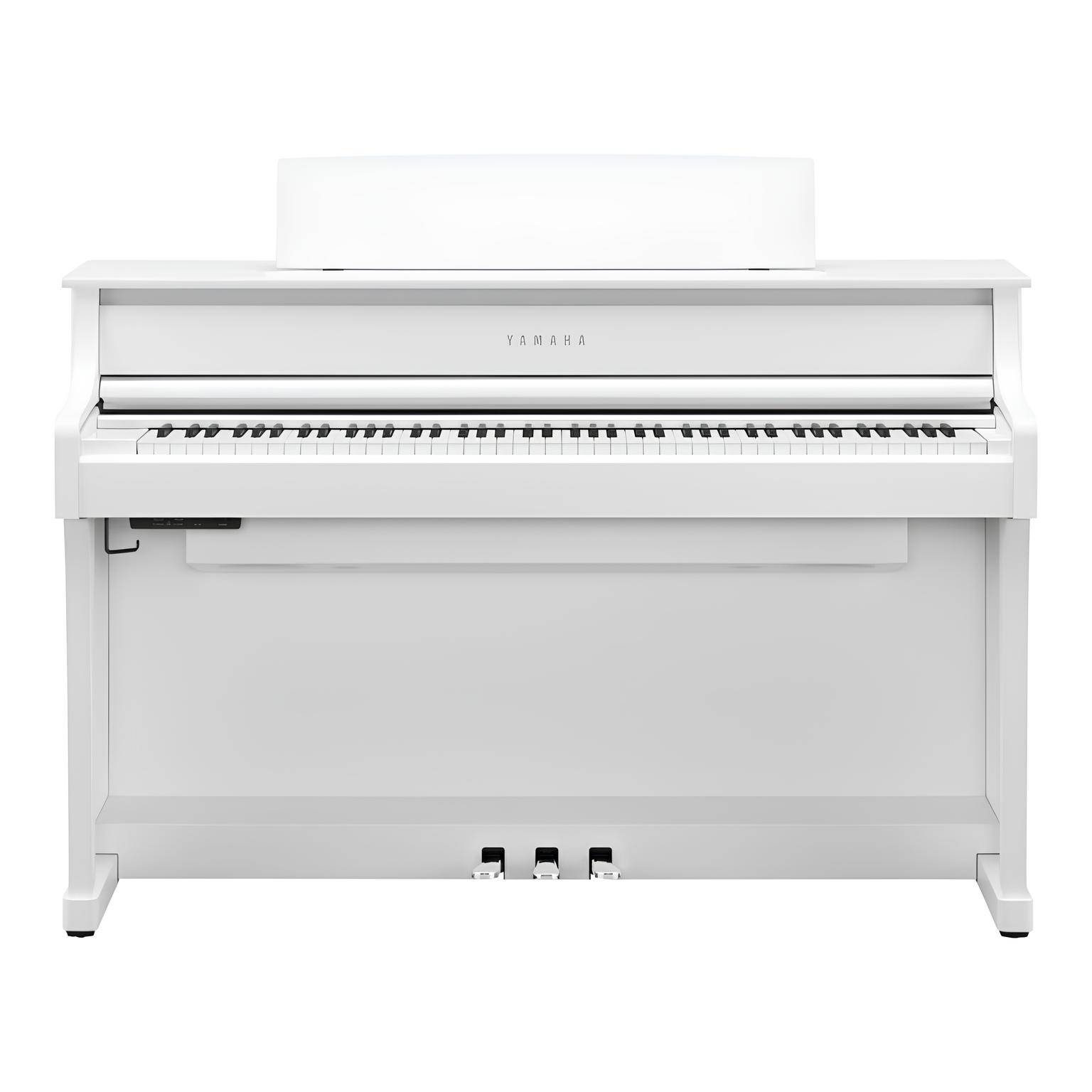Yamaha Clavinova CLP875WH Dijital Piyano (Beyaz)
