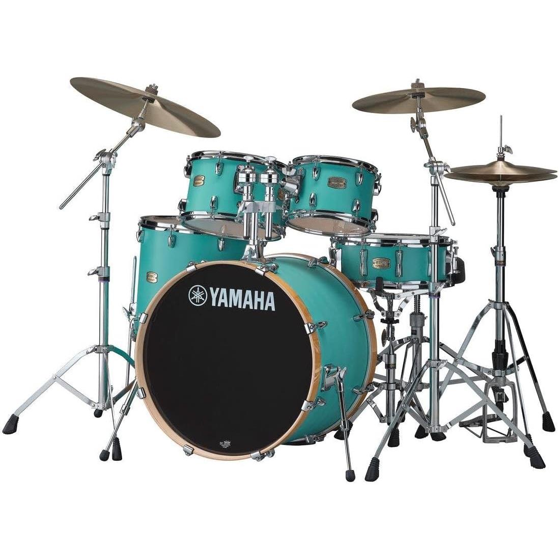 Yamaha Stage Custom Birch 20 Akustik Davul (Matte Surf Green)