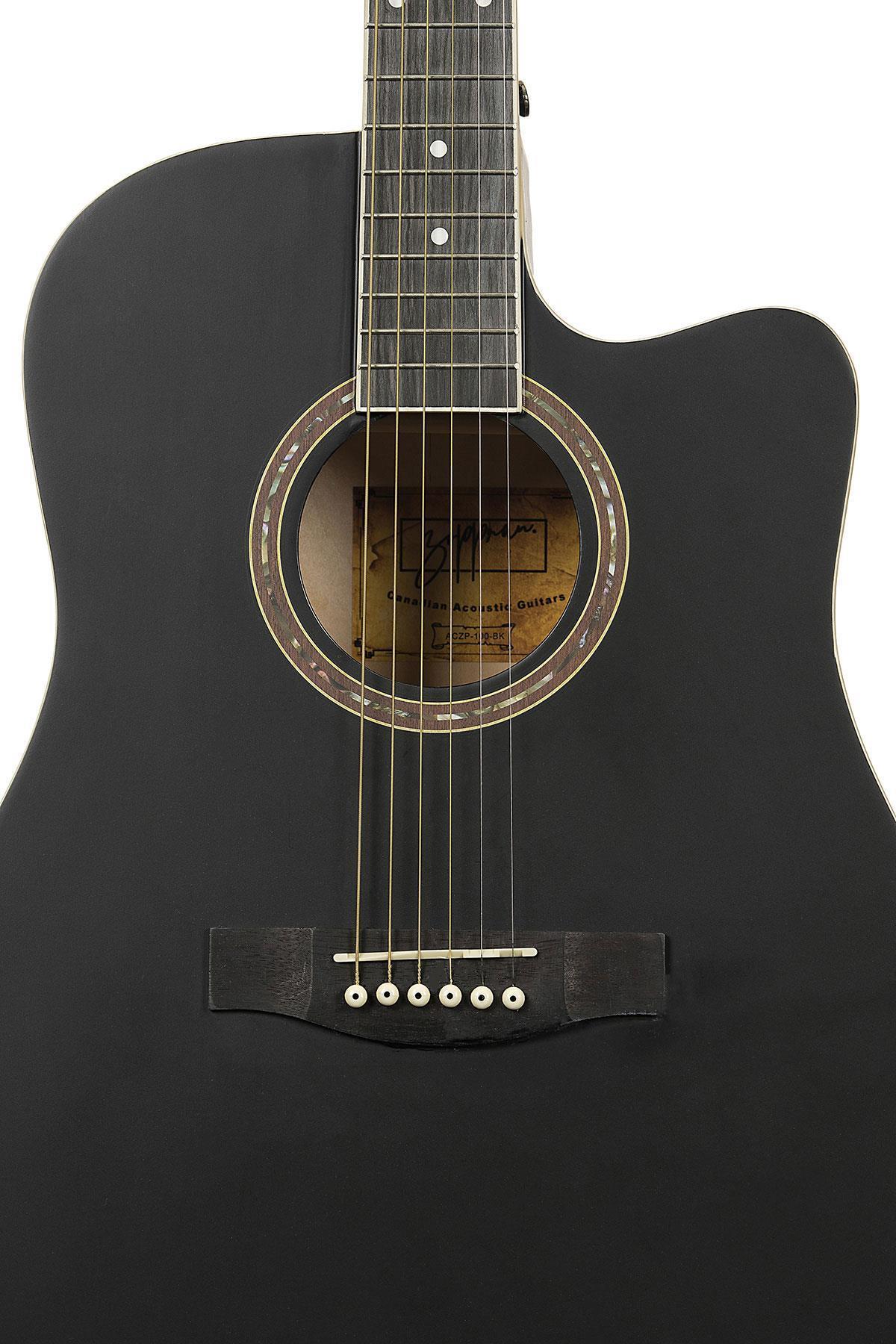 Zoppran ACZP100BK Siyah Akustik Gİtar