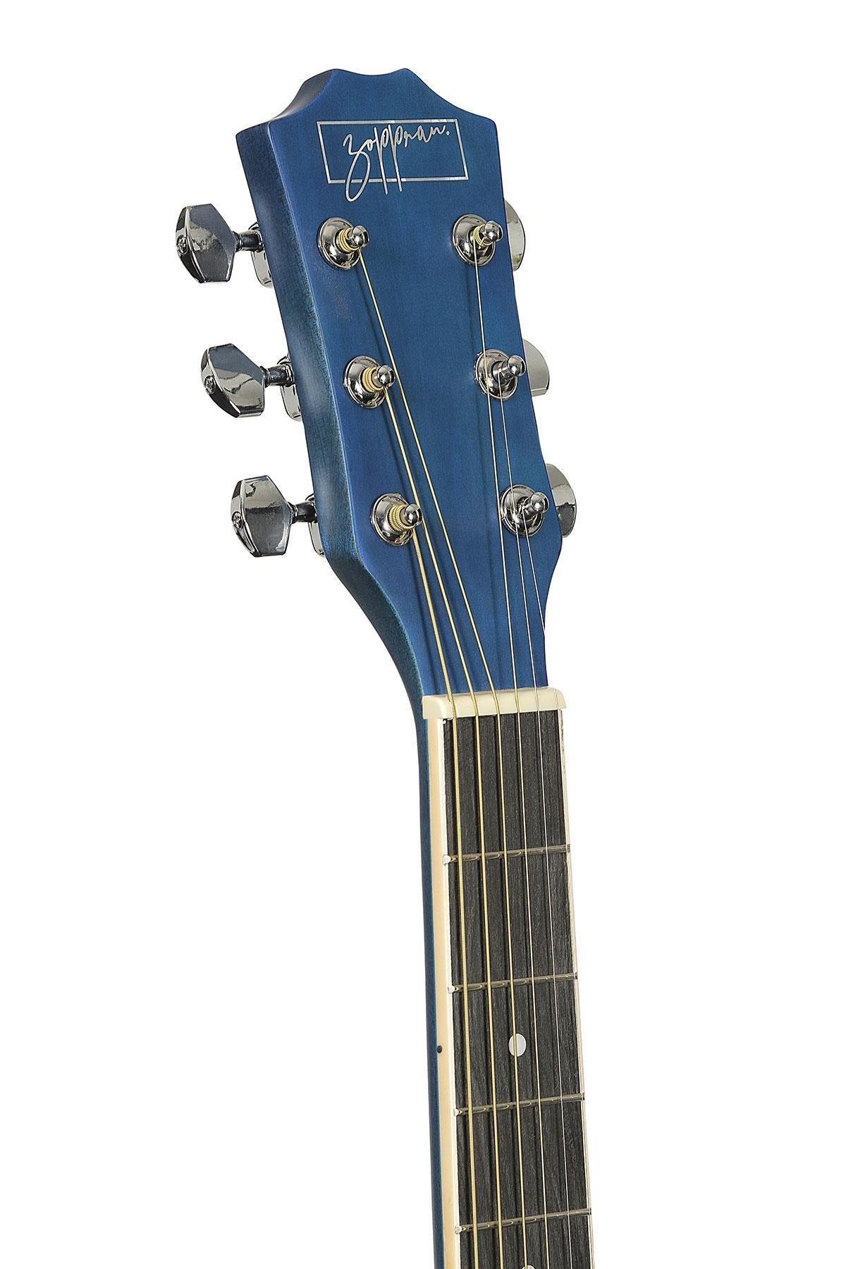 Zoppran ACZP100BLS Mavi Akustik Gitar