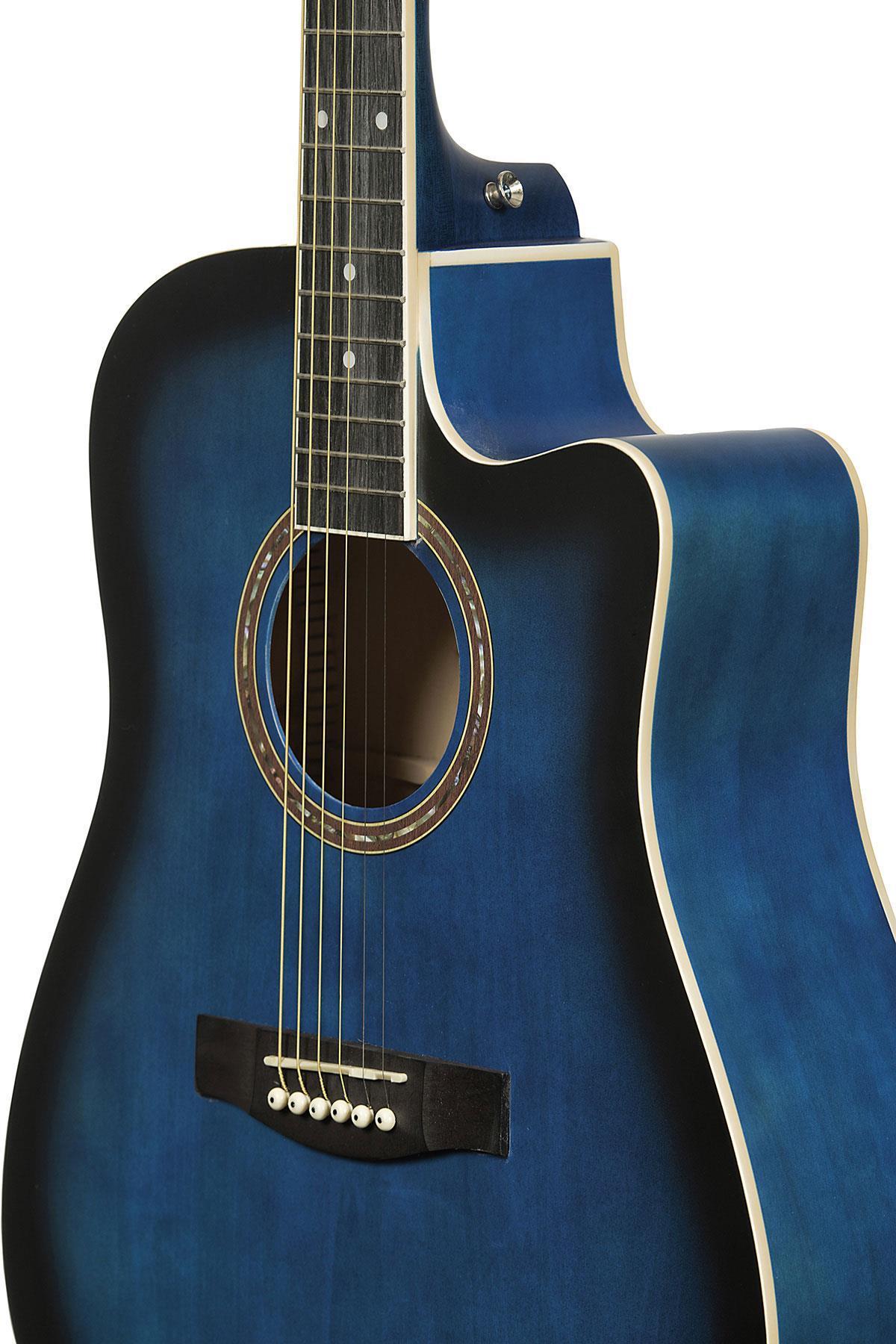 Zoppran ACZP100BLS Mavi Akustik Gitar