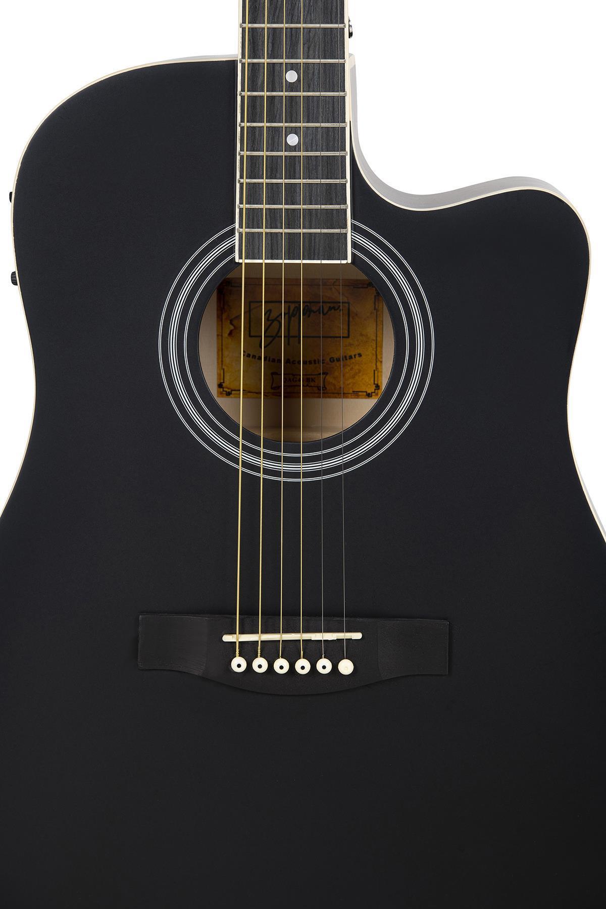 Zoppran AZCP150BK Siyah Elektro Akustik Gitar