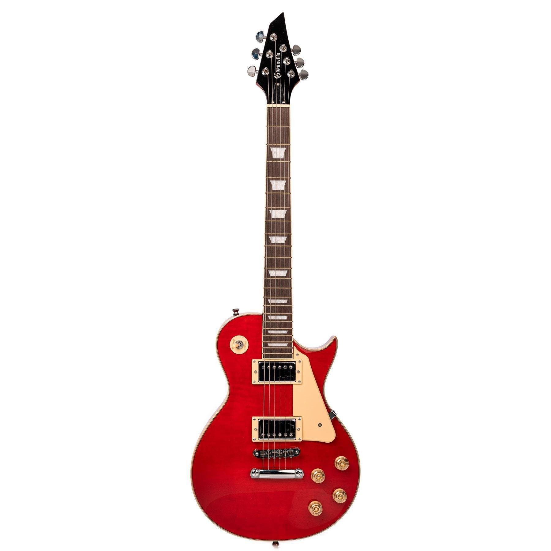 Zoppran Carneville Black Diamond Series BD300RB Kırmızı Elektro Gitar