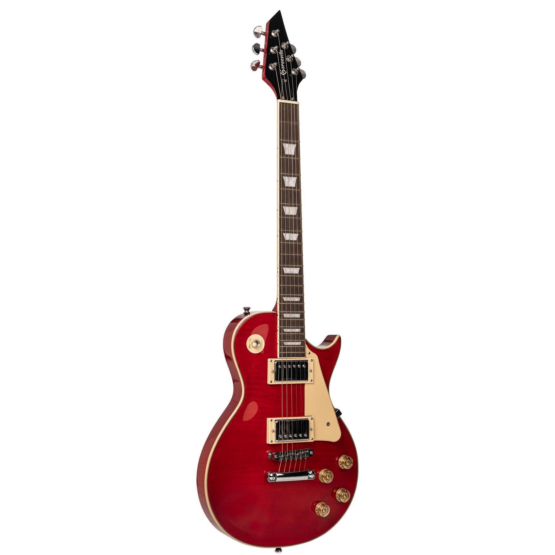 Zoppran Carneville Black Diamond Series BD300RB Kırmızı Elektro Gitar