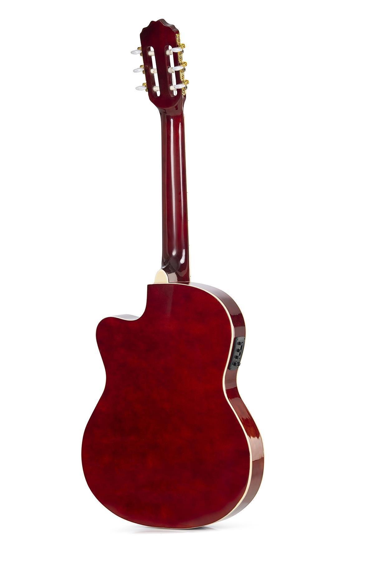 Zoppran QCG10CSL İnce Kasa Elektro Klasik Gitar