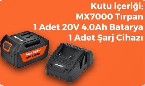 Fahas Max Extra MS 7000 Akülü Tırpan