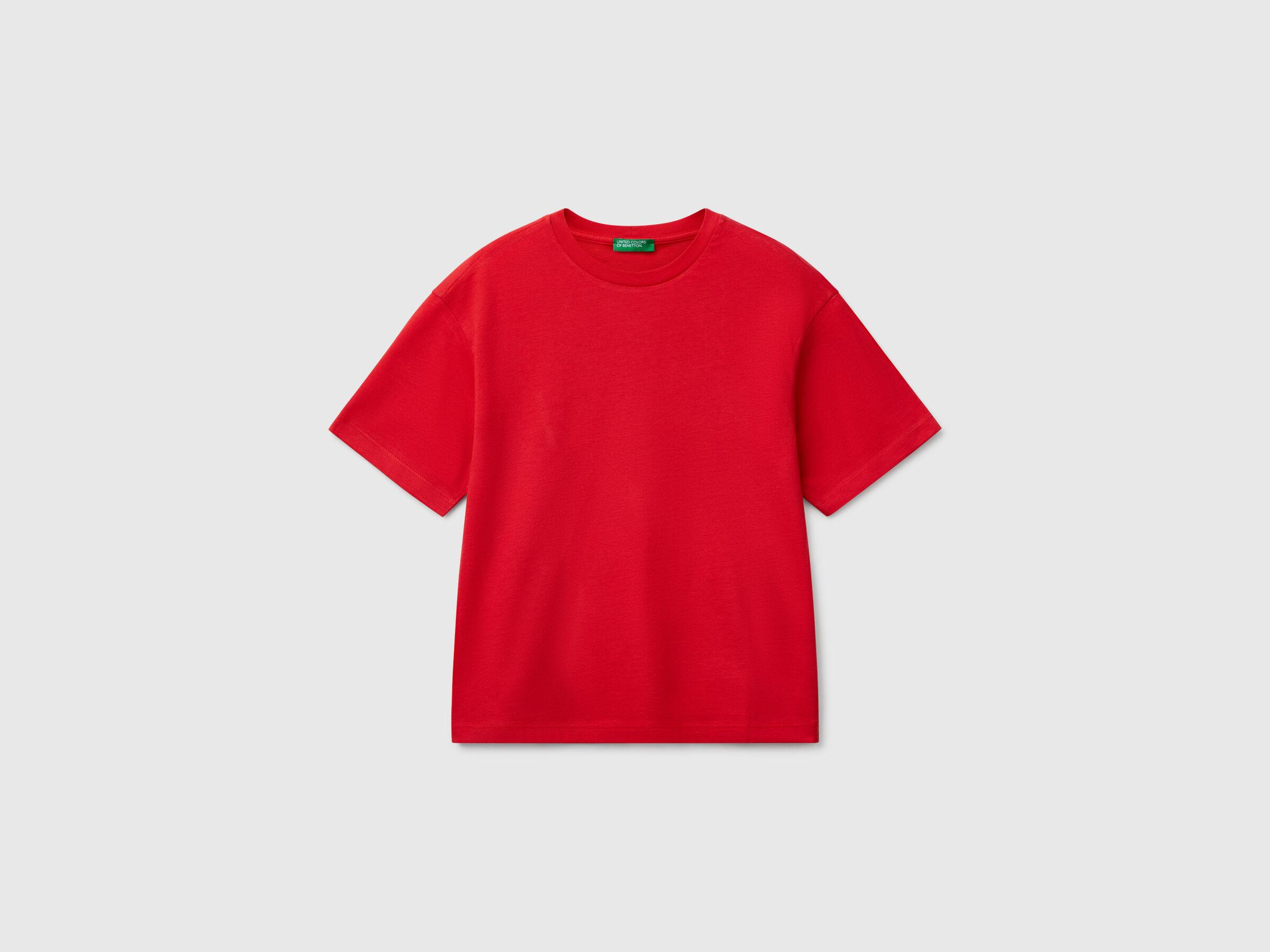  Benetton Erkek Çocuk Slogan Baskılı T-Shirt 
