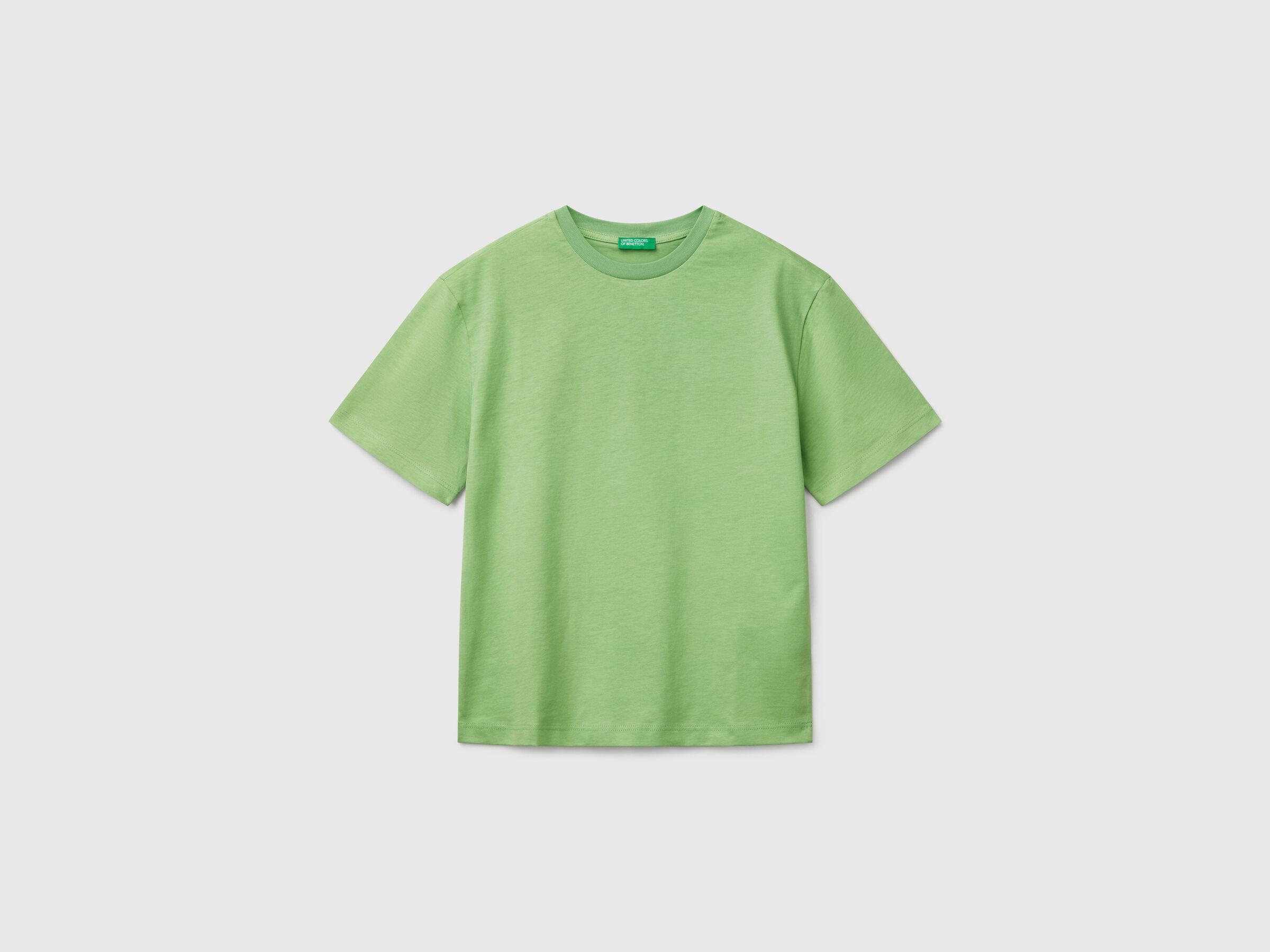  Benetton Erkek Çocuk Slogan Baskılı T-Shirt 