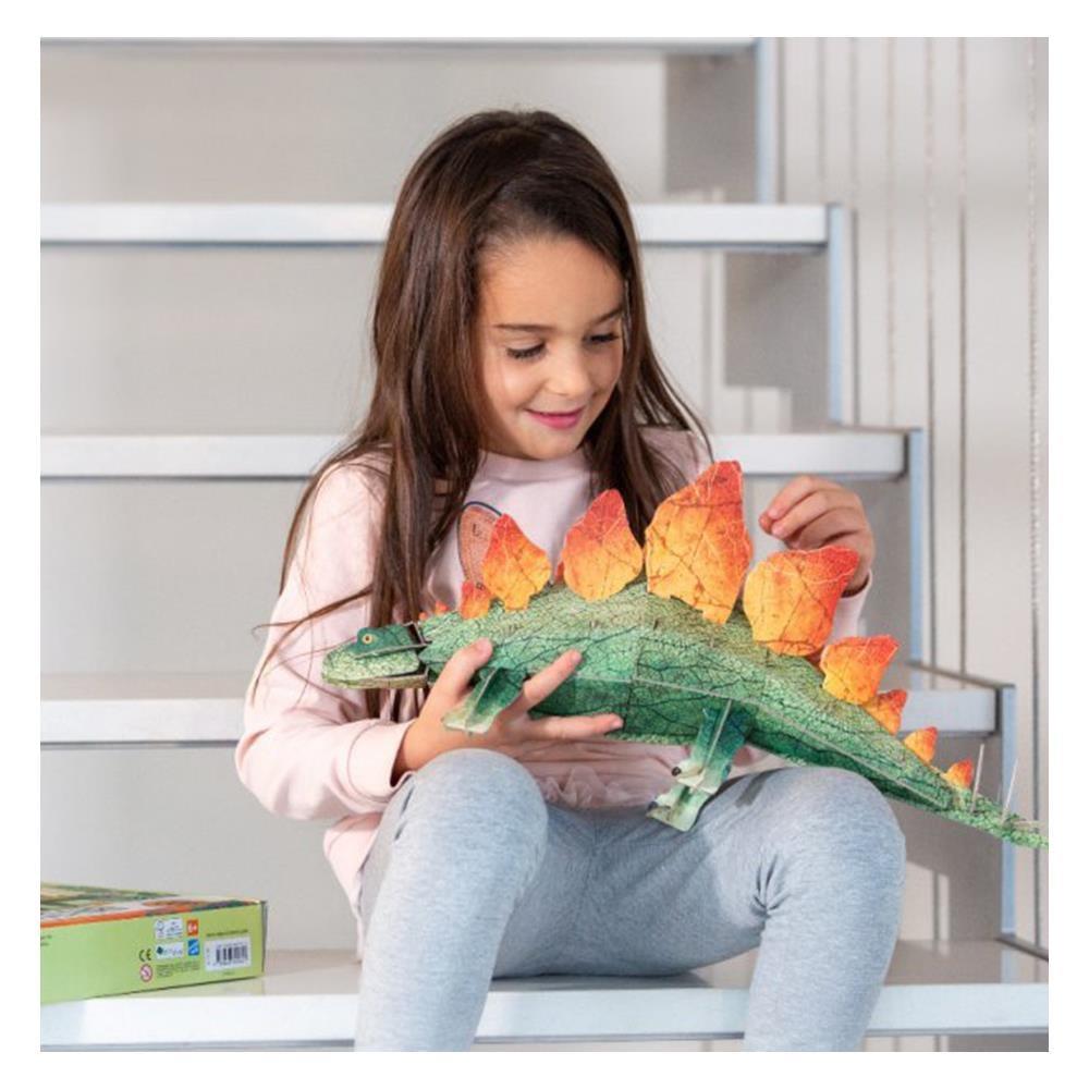 3D Stegosaurus -Book And 3D Model