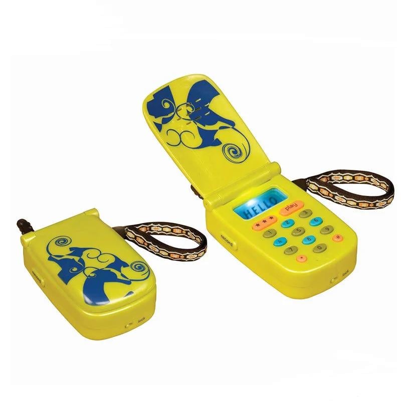 B.Toys Hellophone Ses Kayıtlı, Müzikli Telefon - Yeşil