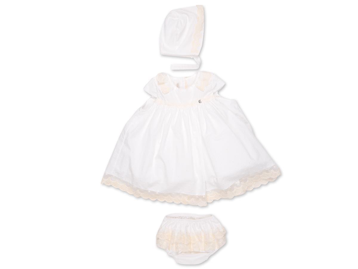 BabyDola Elbise 4'Lü Ecru