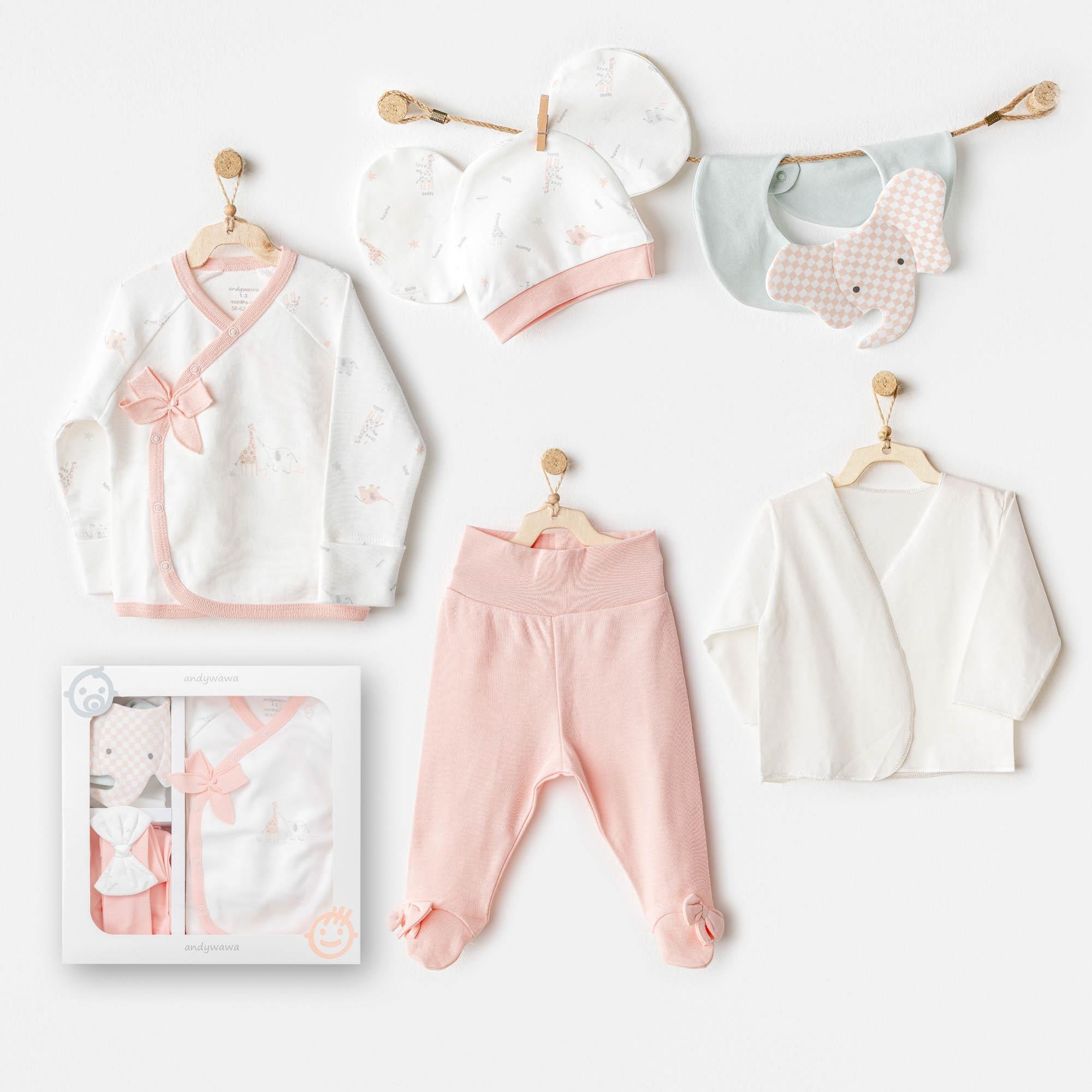 BEBEK HASTANE ÇIKIŞI 5 PCS NEWBORN SET LOVE FAMILY