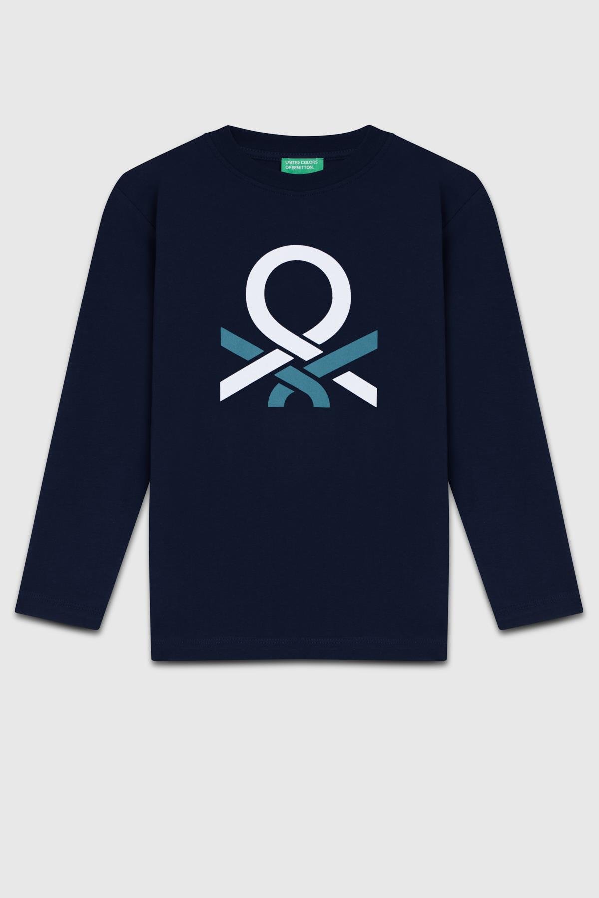 Benetton Erkek Çocuk Uzun Kollu Tshirt BNT-B23337