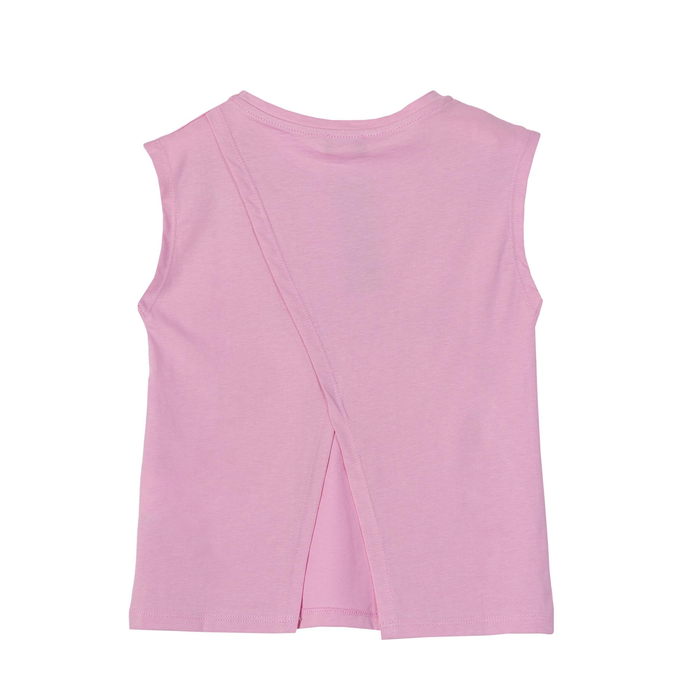 Benetton Kız Çocuk Pembe Atlet BNT-G21262