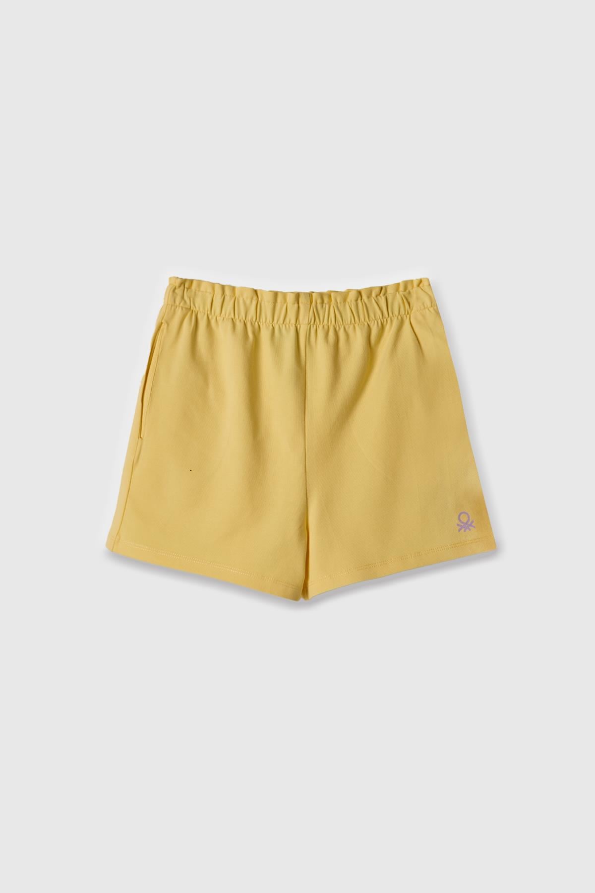 Benetton Kız Çocuk Şort