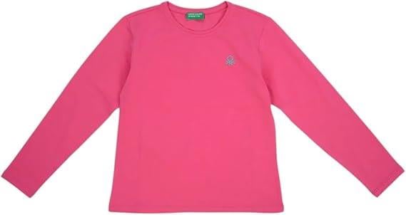 Benetton Kız Çocuk Uzun Kollu Basic T-Shirt  BNT-G21576