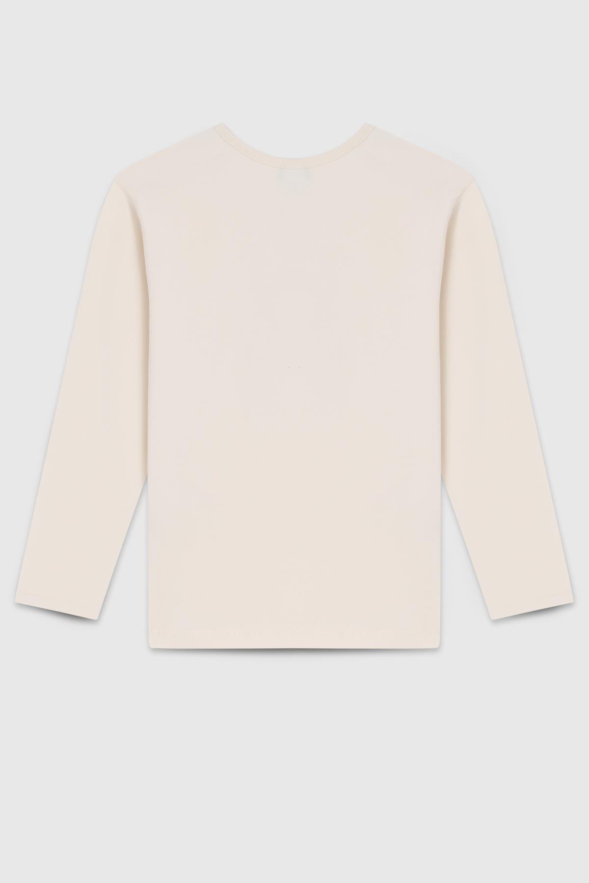 Benetton Kız Çocuk Uzun Kollu Tshirt BNT-G23331