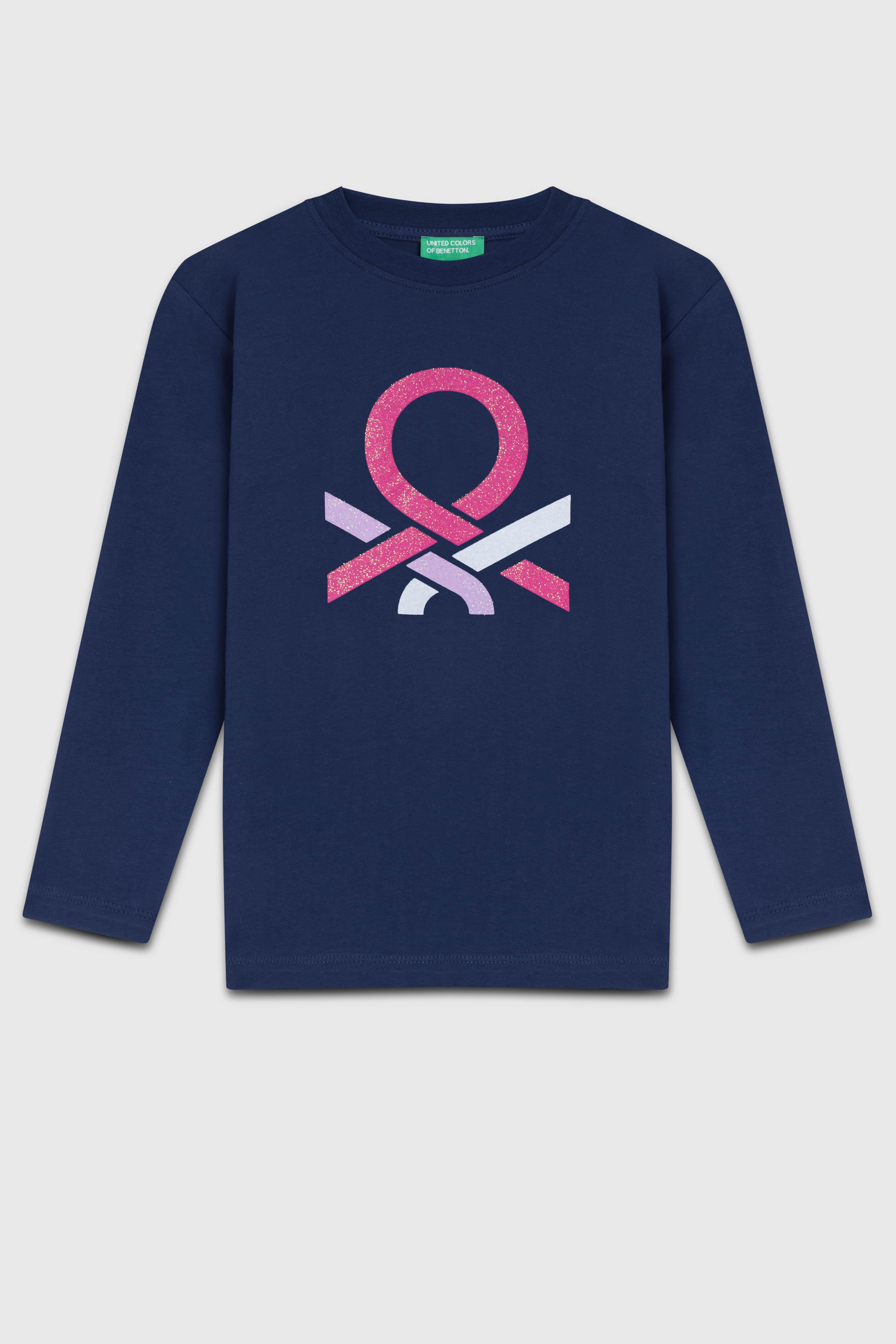 Benetton Kız Çocuk Uzun Kollu Tshirt BNT-G23331