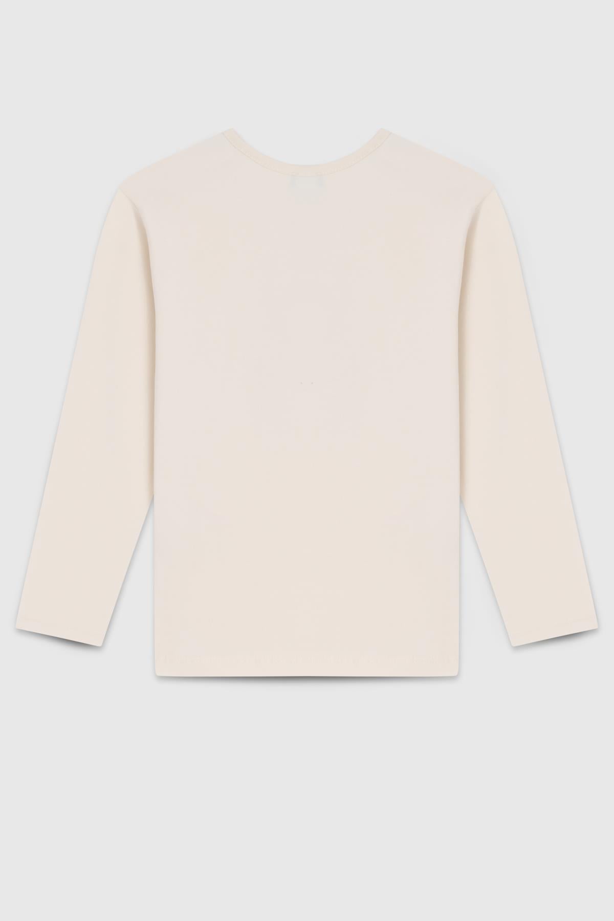Benetton Kız Çocuk Uzun Kollu Tshirt BNT-G23331