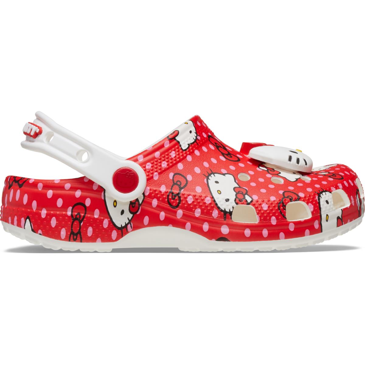 Crocs Hello Kitty Red Classic Clog T Çocuk Sandalet