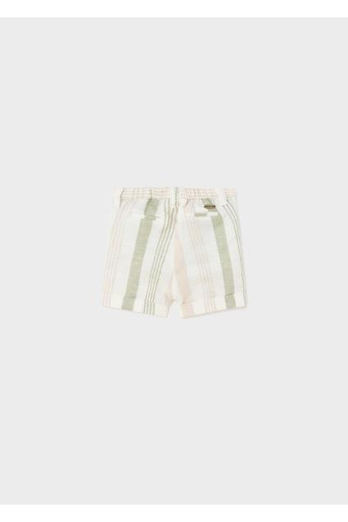 Erkek Bebek Yeşil Kısa Pantolon 01213-042