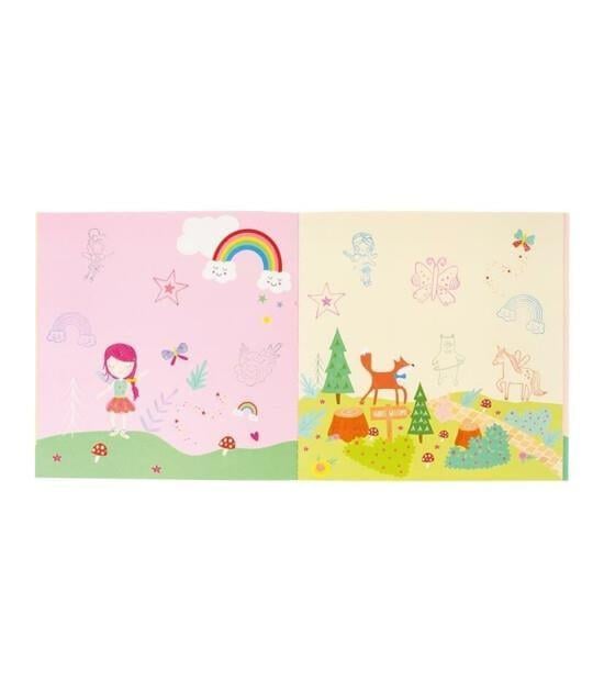 Floss & Rock Stamper Ahşap Baskı Seti / Rainbow Fairy