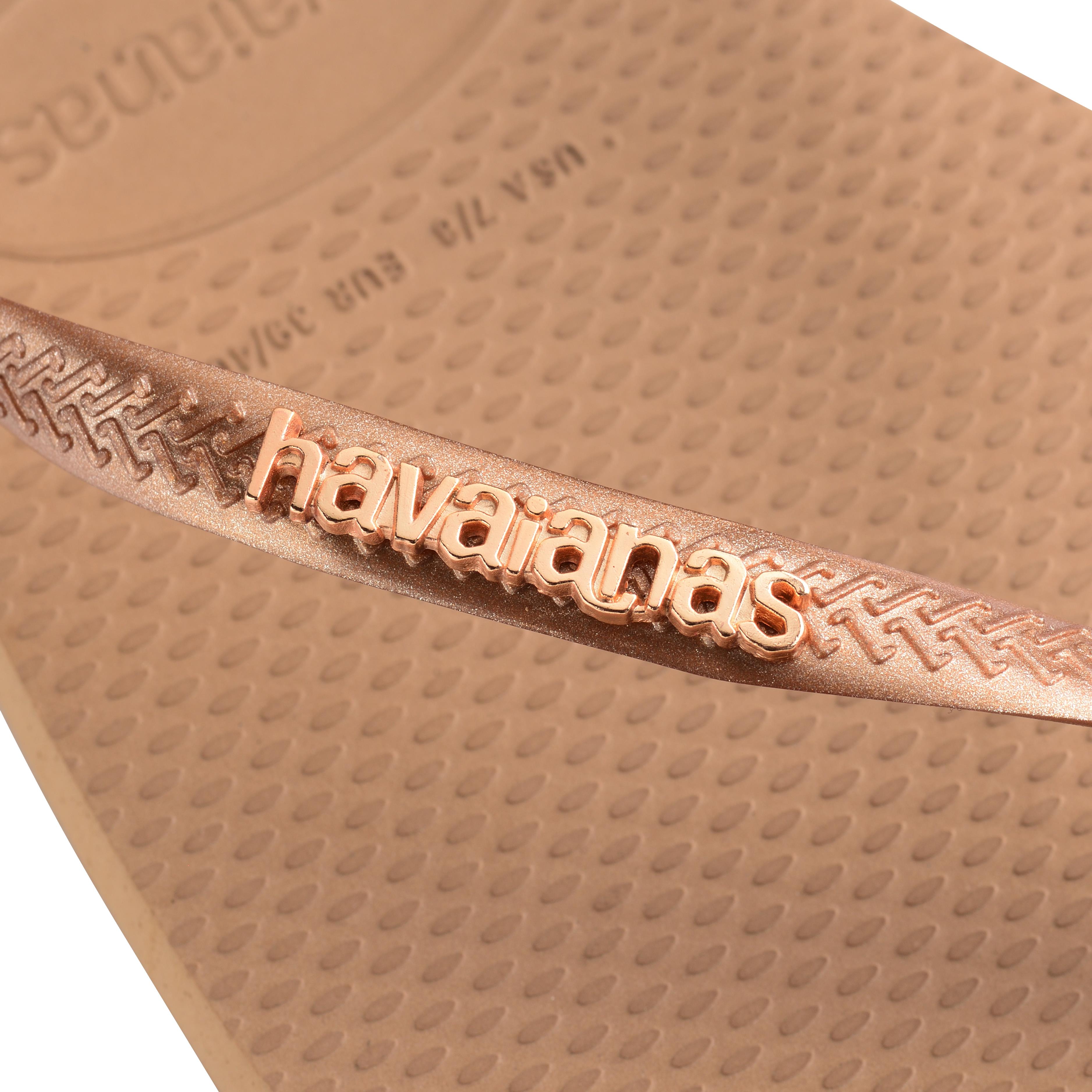 Havaianas Square Logo Metallic Plaj Terliği 4148257
